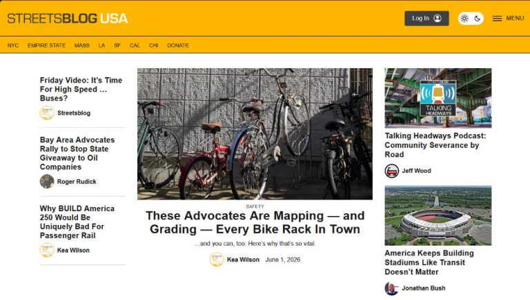 Streetsblog USA features BikeRackMap.com as vital in the fight for livable streets